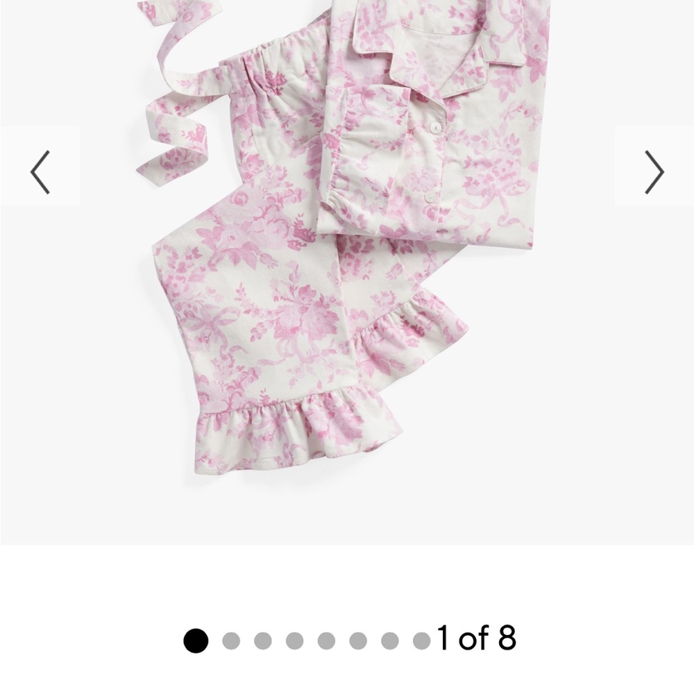 Love Shack Fancy x Pottery Barn Floral Pajamas size xs